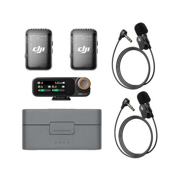 [SN/ 6VRXMB4014BV6X] Dji Mic 2 + 2x Dji Lav