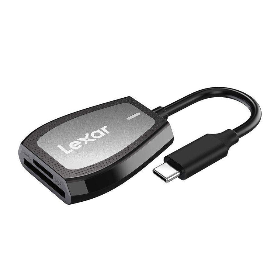 [S/N RW470-RNHNU] Lexar RW470 Lecteur Carte SD/Micro SD Dual usb-c